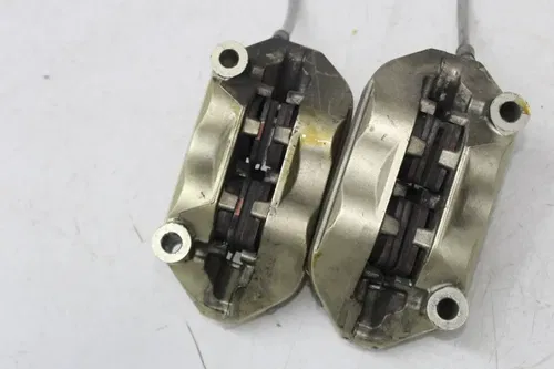 04-10 APRILIA RSV1000R BREMBO RIGHT LEFT FRONT BRAKE CALIPER SET PAIR CALIPERS