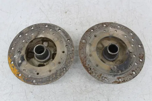 08 POLARIS RZR 800 REAR BACK WHEEL RIGHT LEFT HUB PAIR