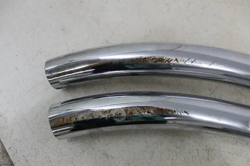 07-12 KAWASAKI VULCAN 900 VN900C FULL EXHAUST SYSTEM HEADERS HEAD PIPE MUFFLERS