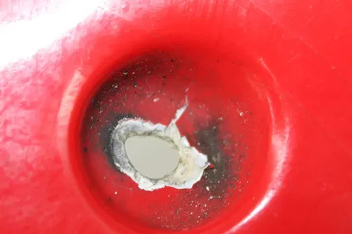 06-07 HONDA CBR1000RR FIBERGLASS REAR BACK WHEEL TIRE HUGGER FENDER (SEE DESCP)