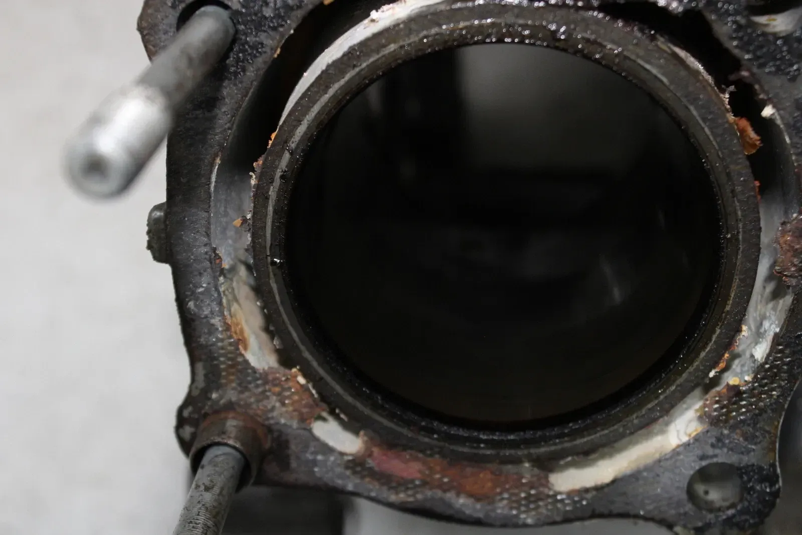 87 HONDA MAGNA SUPER 700 VF700C ENGINE MOTOR CRANKCASE CRANK CASES BLOCK