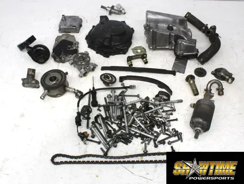 03-05 YAMAHA YZF R6 06-09 R6 ENGINE MOTOR PARTS HARDWARE BOLTS COVER STARTER