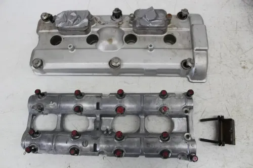 98-99 KAWASAKI NINJA ZX9R ENGINE TOP END CYLINDER HEAD CAMS VALVES COVER PARTS
