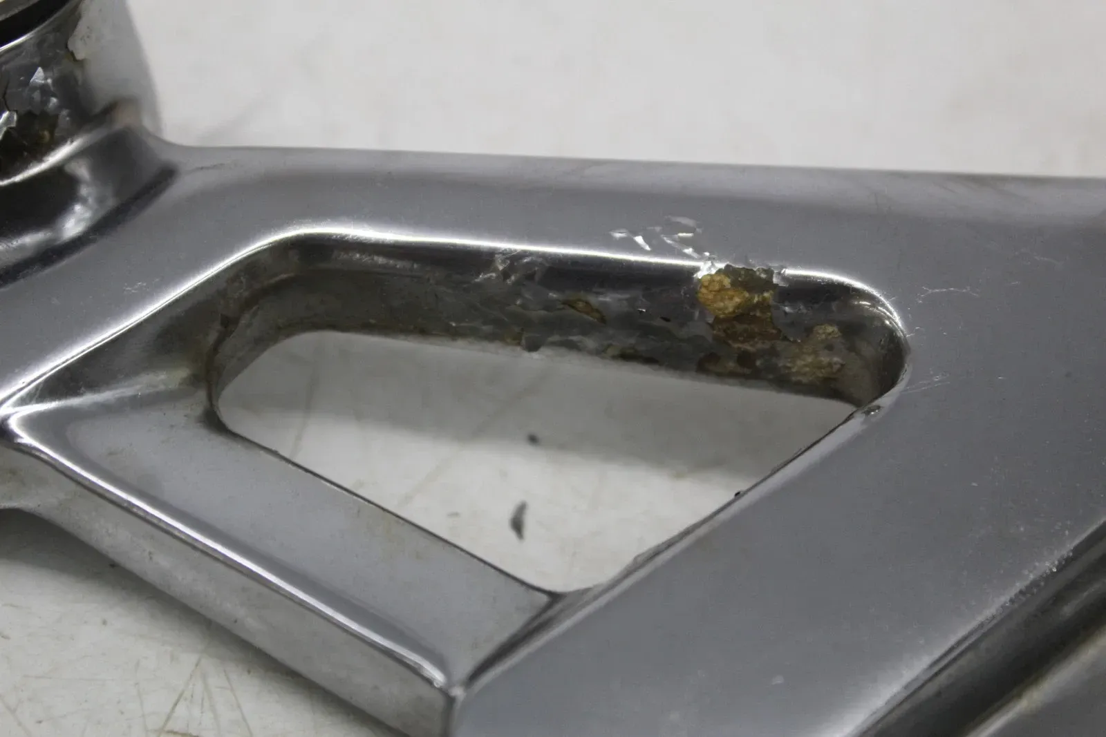 93-01 Kawasaki Ninja Zx11 chrome Right Left Rear passenger pegs mounts (read)