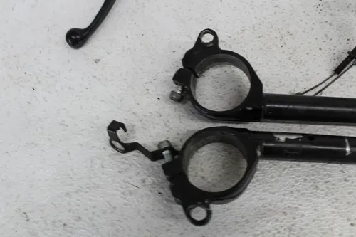 2008 KAWASAKI NINJA ZX6R LEFT RIGHT CLIP ONS PAIR SET THROTTLE TUBE CLUTCH PECH