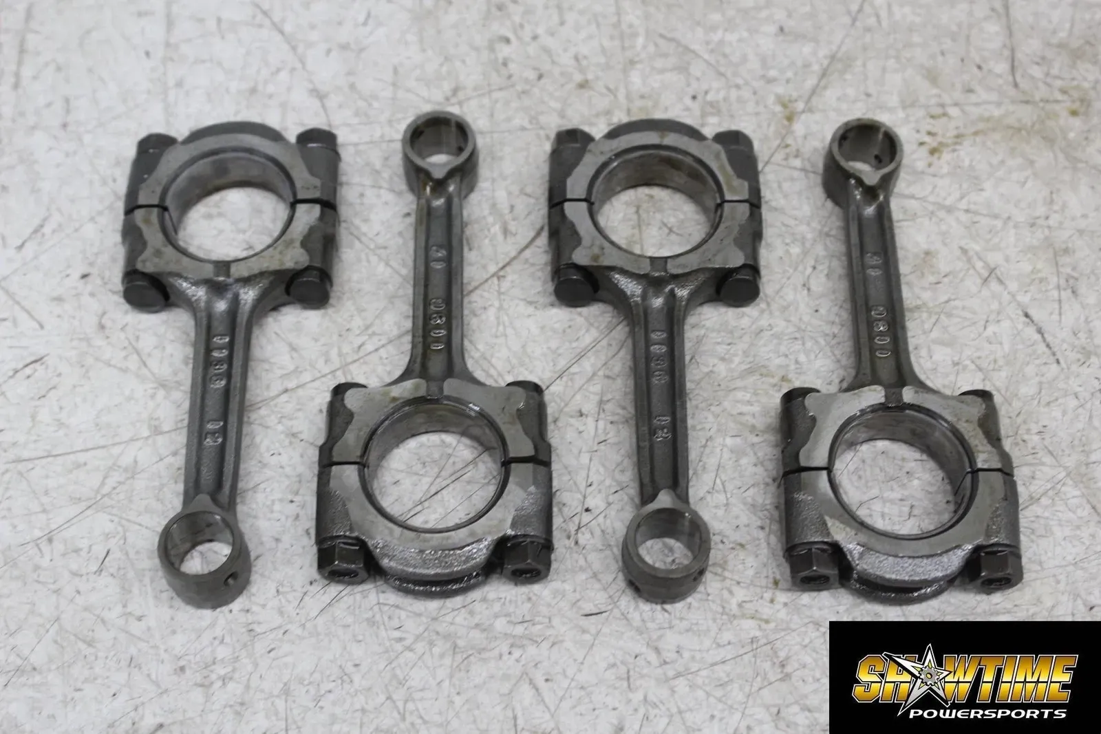 91 KAWASAKI NINJA ZX6 ENGINE MOTOR BLOCK PISTONS RODS SET