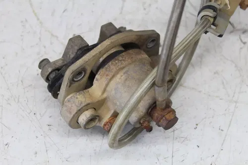 03-04 POLARIS PREDATOR 500 LEFT RIGHT FRONT BRAKE CALIPERS MASTER CYLINDER