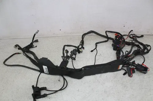 07-11 HARLEY-DAVIDSON ROAD GLIDE FLTRX MAIN ENGINE WIRING HARNESS MOTOR COILS