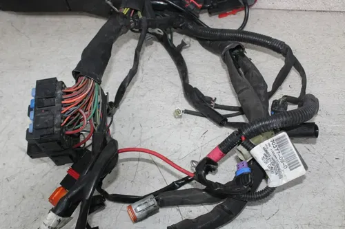 07-11 HARLEY-DAVIDSON ROAD GLIDE FLTRX MAIN ENGINE WIRING HARNESS MOTOR COILS