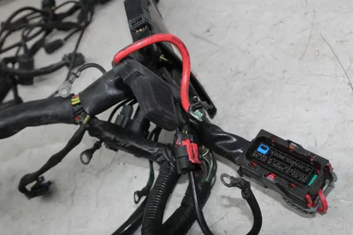 07-11 HARLEY-DAVIDSON ROAD GLIDE FLTRX MAIN ENGINE WIRING HARNESS MOTOR COILS