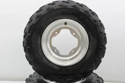01-05 YAMAHA RAPTOR 660 YFM660 REAR BACK FRONT WHEELS RIMS SET