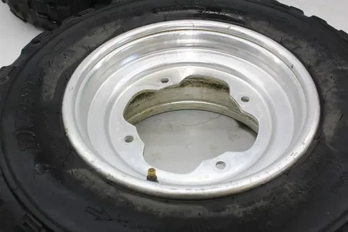 01-05 YAMAHA RAPTOR 660 YFM660 REAR BACK FRONT WHEELS RIMS SET