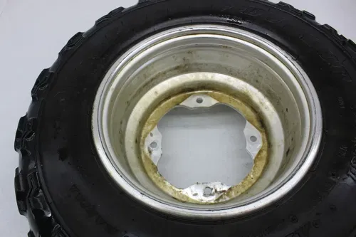 01-05 YAMAHA RAPTOR 660 YFM660 REAR BACK FRONT WHEELS RIMS SET