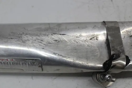 01-05 HONDA SUPER HAWK VTR1000F TWO BROTHERS EXHAUST PIPE MUFFLER PAIR SLIP ON