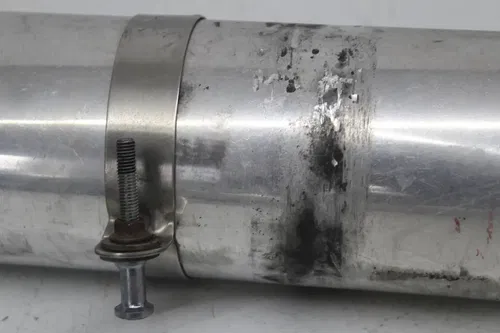 01-05 HONDA SUPER HAWK VTR1000F TWO BROTHERS EXHAUST PIPE MUFFLER PAIR SLIP ON