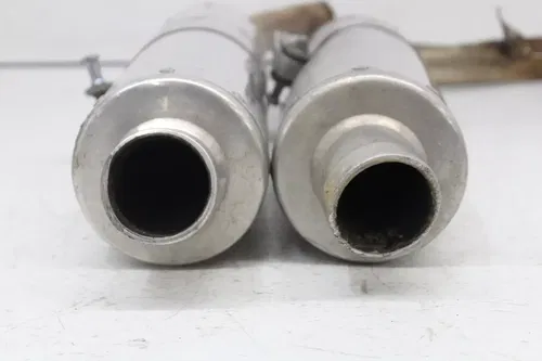 01-05 HONDA SUPER HAWK VTR1000F TWO BROTHERS EXHAUST PIPE MUFFLER PAIR SLIP ON