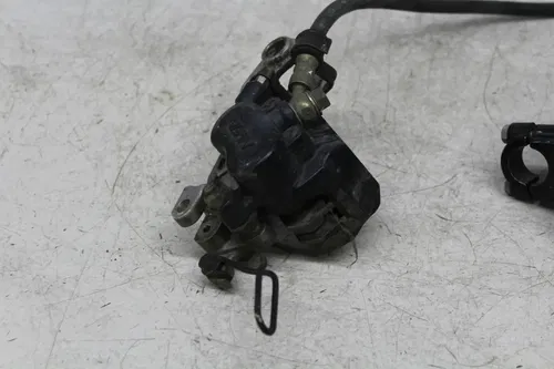 87 HONDA CBR600 F1 FRONT BRAKE CALIPER PAIR CALIPERS MASTER CYLINDER