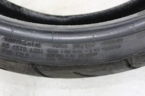 CONTINENTAL CONTIMOTION Z 120/70 ZR17 M/C (58W) FRONT TIRE (TREAD: 32NDS -5)