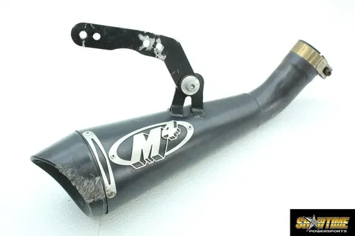 16-20 KAWASAKI NINJA ZX10R M4 EXHAUST PIPE MUFFLER SLIP ON CAN SILENCER (READ)