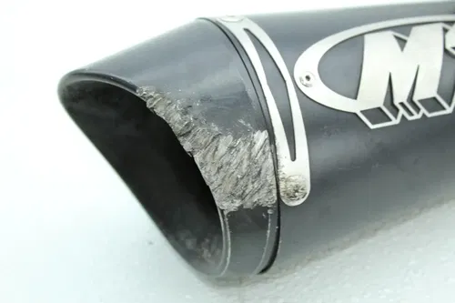 16-20 KAWASAKI NINJA ZX10R M4 EXHAUST PIPE MUFFLER SLIP ON CAN SILENCER (READ)