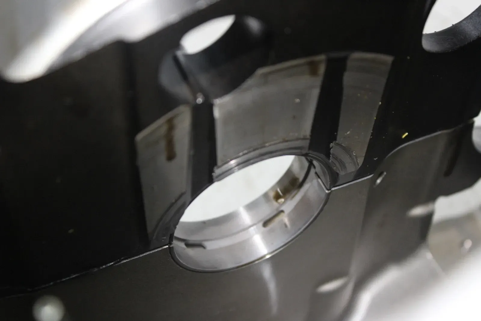 06-09 SUZUKI BOULEVARD M109R ENGINE MOTOR CRANKCASE CRANK CASES BLOCK