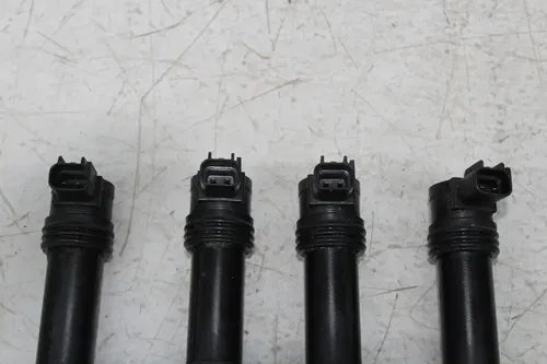07-08 KAWASAKI NINJA ZX6R IGNITION COILS COIL SPARK PLUG CAPS