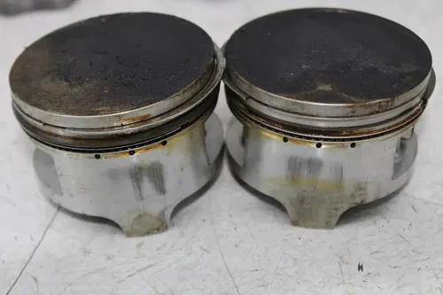 89-98 HONDA PC800 PACIFIC COAST ENGINE REAR FRONT CYLINDER JUG PISTONS BLOCK SET