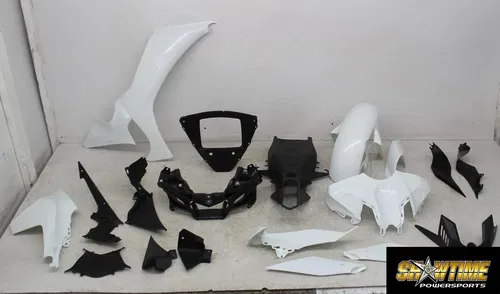 23 YAMAHA YZF R1 ZXMT SIDE UPPER FRONT FENDER FAIRING COWL TRIM COVER KIT