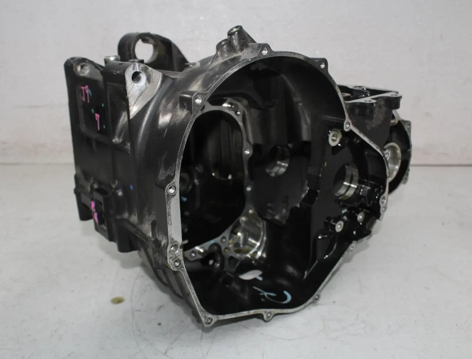 12-16 KAWASAKI NINJA 650 EX650 ENGINE MOTOR CRANKCASE CRANK CASES BLOCK (READ)