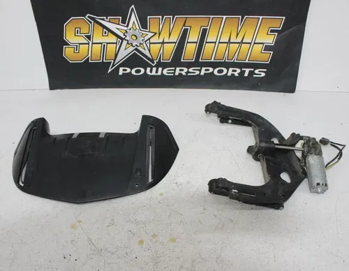 01-05 BMW R1150RT ABS FRONT WINDSHIELD WIPER MOTOR W COVER COWL