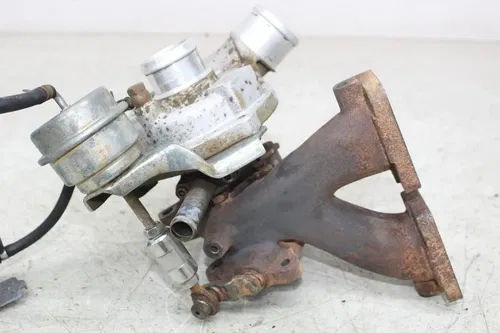 16 POLARIS RZR XP 1000 TURBO CHARGER ASSEMBLY manifold (SEE DESCP)