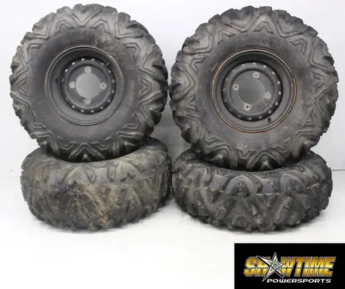 17 KAWASAKI TERYX 800 KRF800 FRONT REAR BACK LEFT RIGHT WHEELS RIMS SET