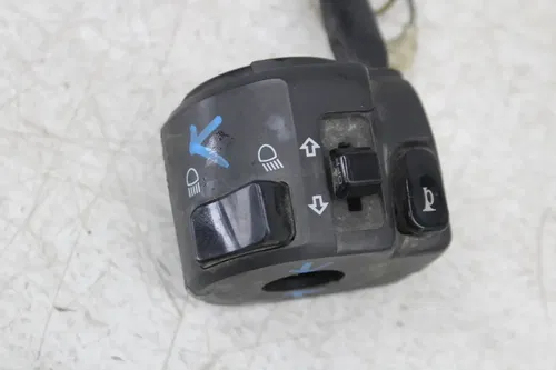 02-03 YAMAHA YZF R1 LEFT RIGHT CLIP ON HANDLE HORN SIGNALS CUTOFF SWITCHES