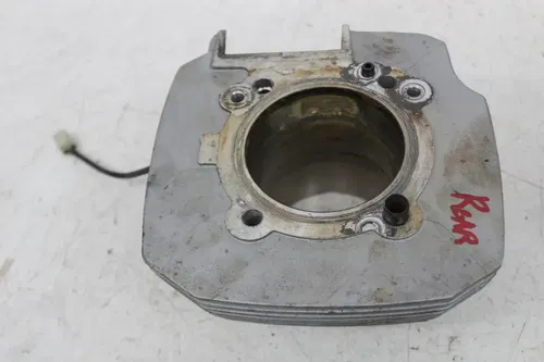 08-14 DUCATI MONSTER 696 ENGINE MOTOR FRONT REAR CYLINDER JUG PISTONS (SEE DESCP