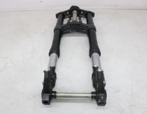 10-13 KAWASAKI Z1000 FRONT END FORKS TRIPLE TREE CLAMP FORK TUBES (SEE DESCP)