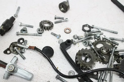 1983 SUZUKI GN125 COMMUTER PARTS AND HARDWARE NUTS BOLTS