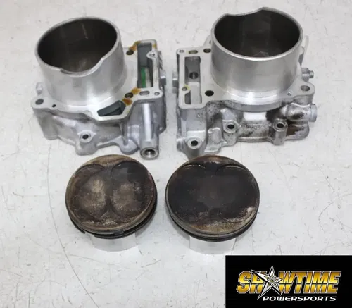 01-05 APRILIA RST1000 FUTURA FRONT REAR ENGINE MOTOR CYLINDER JUG BLOCK PAIR