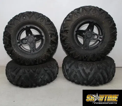 24 CF-MOTO UFORCE 600 FRONT REAR BACK WHEEL RIMS SET
