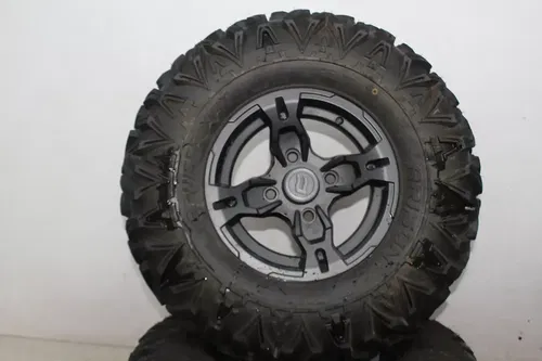 24 CF-MOTO UFORCE 600 FRONT REAR BACK WHEEL RIMS SET