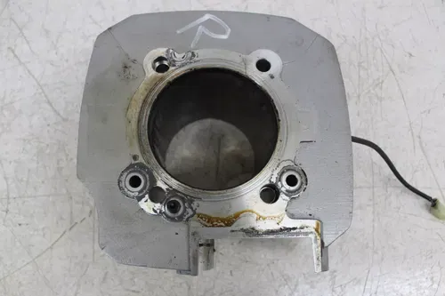 08-14 DUCATI MONSTER 696 ENGINE MOTOR REAR CYLINDER JUG W PISTON HEAD