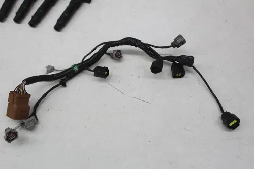 07-11 Kawasaki Ninja Zx14 Main sub injector Engine Wiring Harness Motor coils