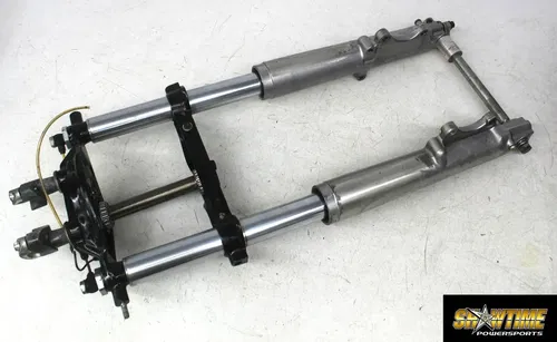94-96 Harley-davidson Road King Flhr Front Forks Shock Suspension Set (straight)