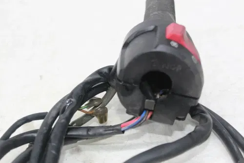 05 YAMAHA YZF R6 RIGHT LEFT ON OFF START HORN SWITCH THROTTLE GRIP CABLE (READ)