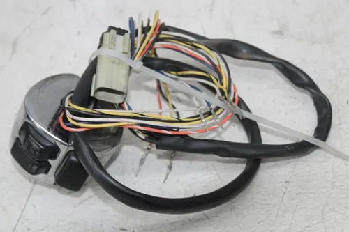 07-11 HARLEY-DAVIDSON SOFTAIL FLSTCI LEFT CLIP ON HANDLE HORN SIGNALS SWITCH