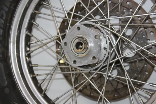 09 CUSTOM CHOPPER HARLEY DAVIDSON FRONT REAR WHEEL PAIR SET WITH TIRES