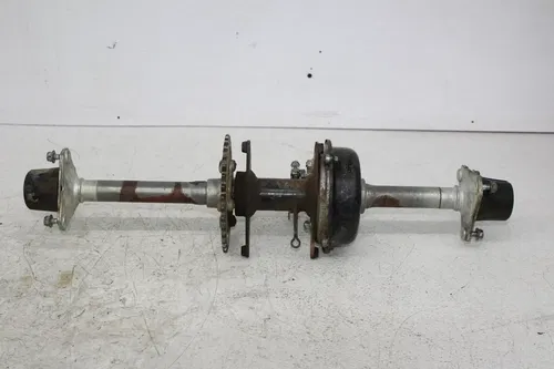 02-05 SUZUKI QUADMASTER 50 LTA50 REAR AXLE BACK WHEEL PIVOT BOLT AXEL SHAFT