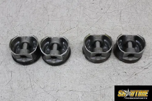 99 HONDA VFR800 ENGINE MOTOR BLOCK PISTONS SET