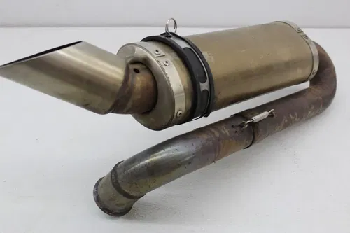09-16 KTM 1190 RC8R EXHAUST MUFFLER SLIP ON CAN SILENCER HEADER PIPE SET