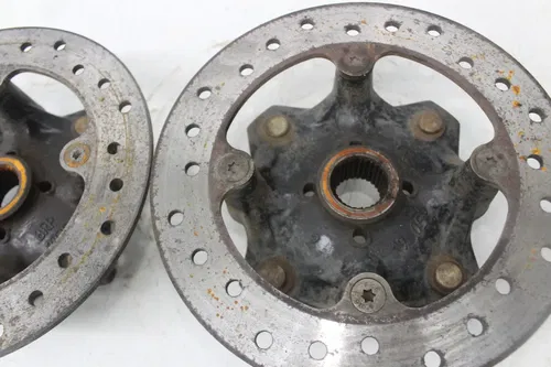 20 CAN-AM DEFENDER HD10 XT 4X4 REAR BACK WHEEL LEFT RIGHT HUB ROTORS SET
