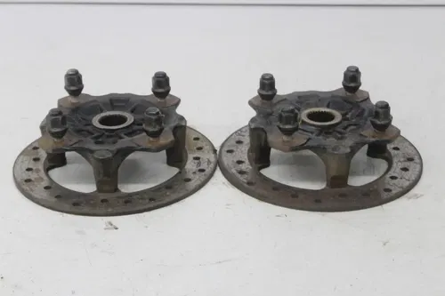 20 CAN-AM DEFENDER HD10 XT 4X4 REAR BACK WHEEL LEFT RIGHT HUB ROTORS SET